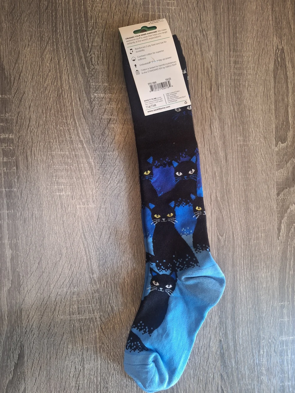 New Black Cat Pattern Women's  Socks